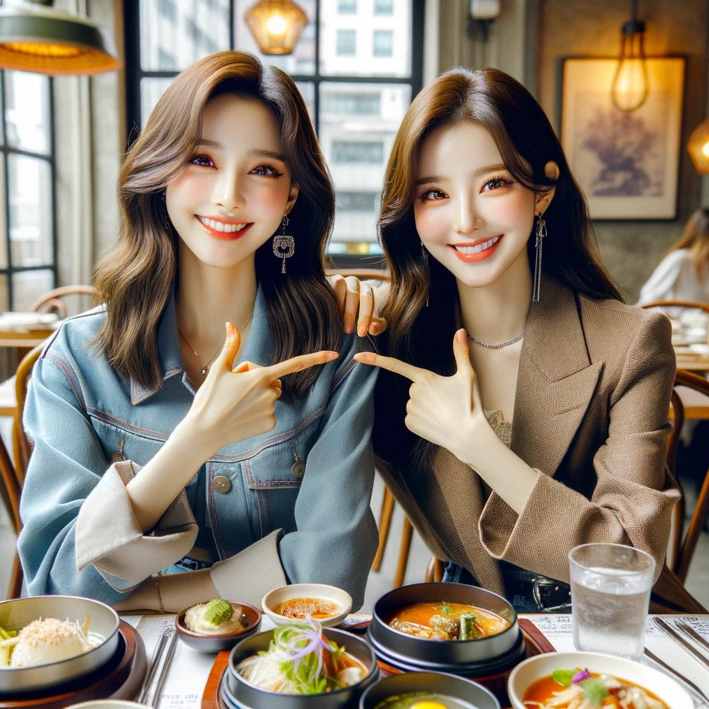 【韓国語 ランチ】韓国語でランチに誘って一緒にランチを食べてみよう！
